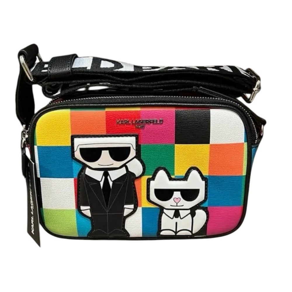 🔥SALES🔥NWT Karl Lagerfield Crossbody Bag - New Women | Color: Block Multicolor